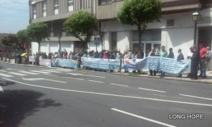 Manifestación en Santiago 20-05-2016